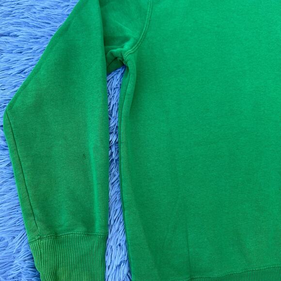 Nike Center Swoosh Logo Hoodie Sweater Size Small Mens Green Black Casual - Picture 9 of 13